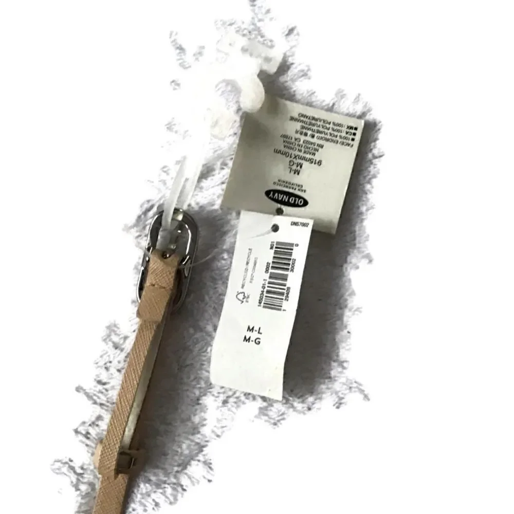Old Navy Leopard Calf Hair Belt